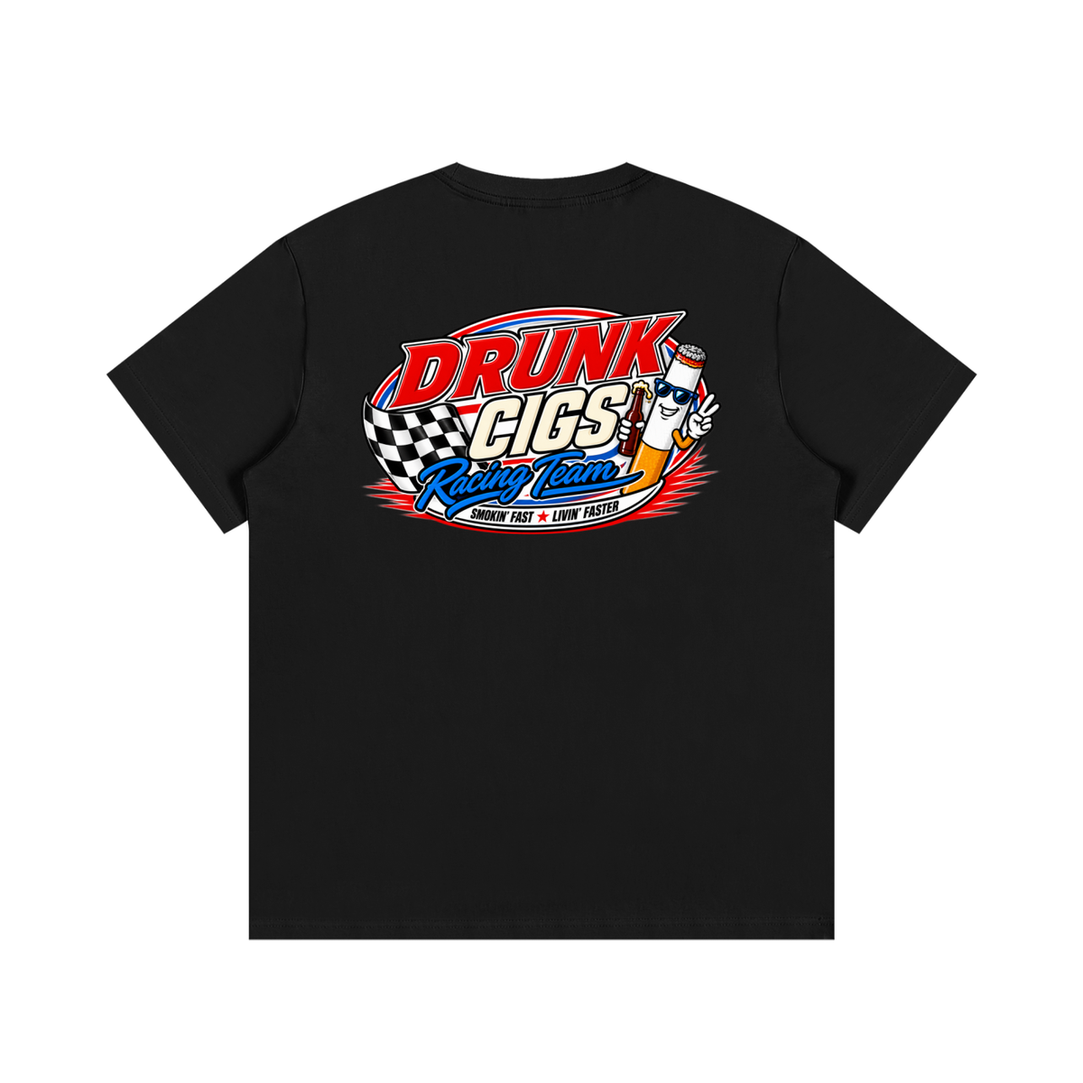 DRUNK CIG RACING TEAM TEE