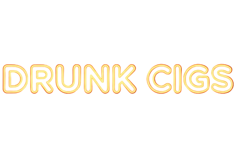 Drunk Cigs Neon Logo