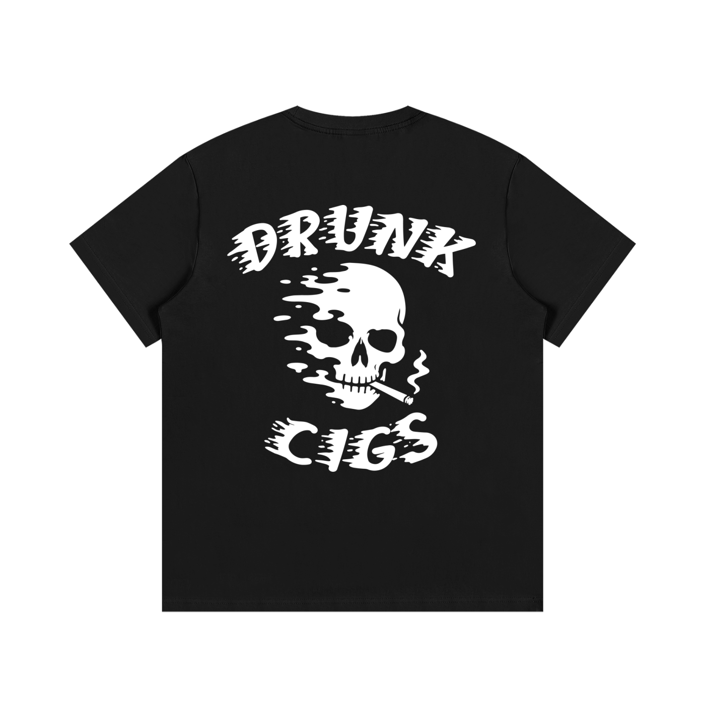 SKULL SMOKING DRUNK CIGS